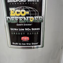 Bradford White Eco Defender Water Heater