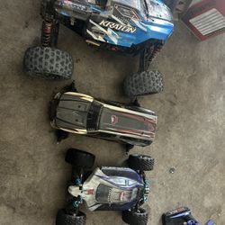 Arrma Kraton 6s, Redact Blackout XTE, Redcat Tornado