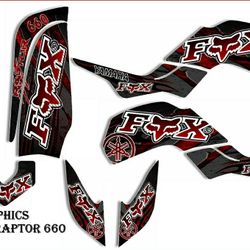Yamaha Raptor 660 Graphic Kit 