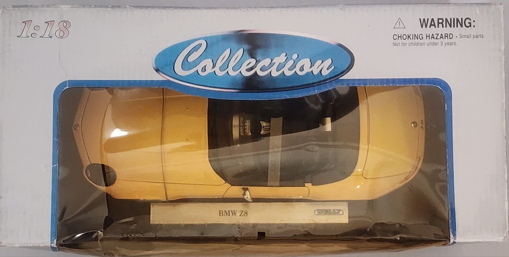 BMW Z8 WELLY METAL DIE CAST 1:18 CAR