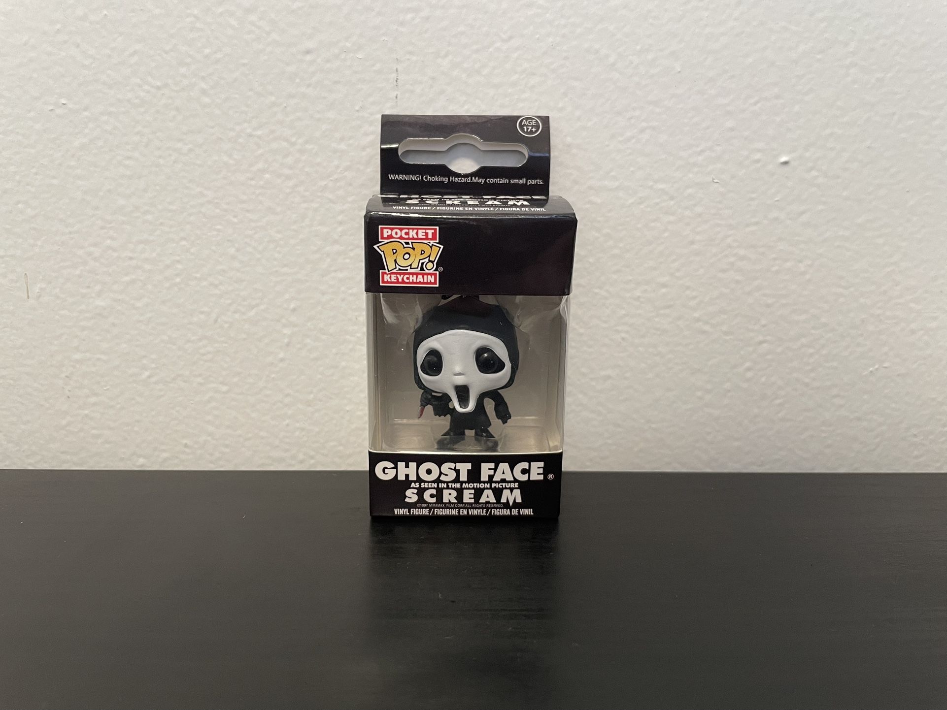 Ghost Face Scream Funko Pop Keychain NEW Vinyl Figure Halloween Horror Movies