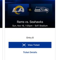 Rams Vs Seahawks 