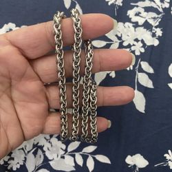 Men’s Fashion Stainless Steel Chain Necklace 20 In $32