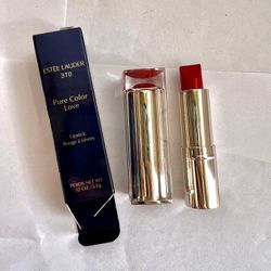 Estee Lauder Pure Color Love Lipstick 310 Bar Red Full Size 0.12Oz NIB (bad Box