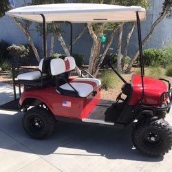 Custom Gas Ezgo Golf Cart