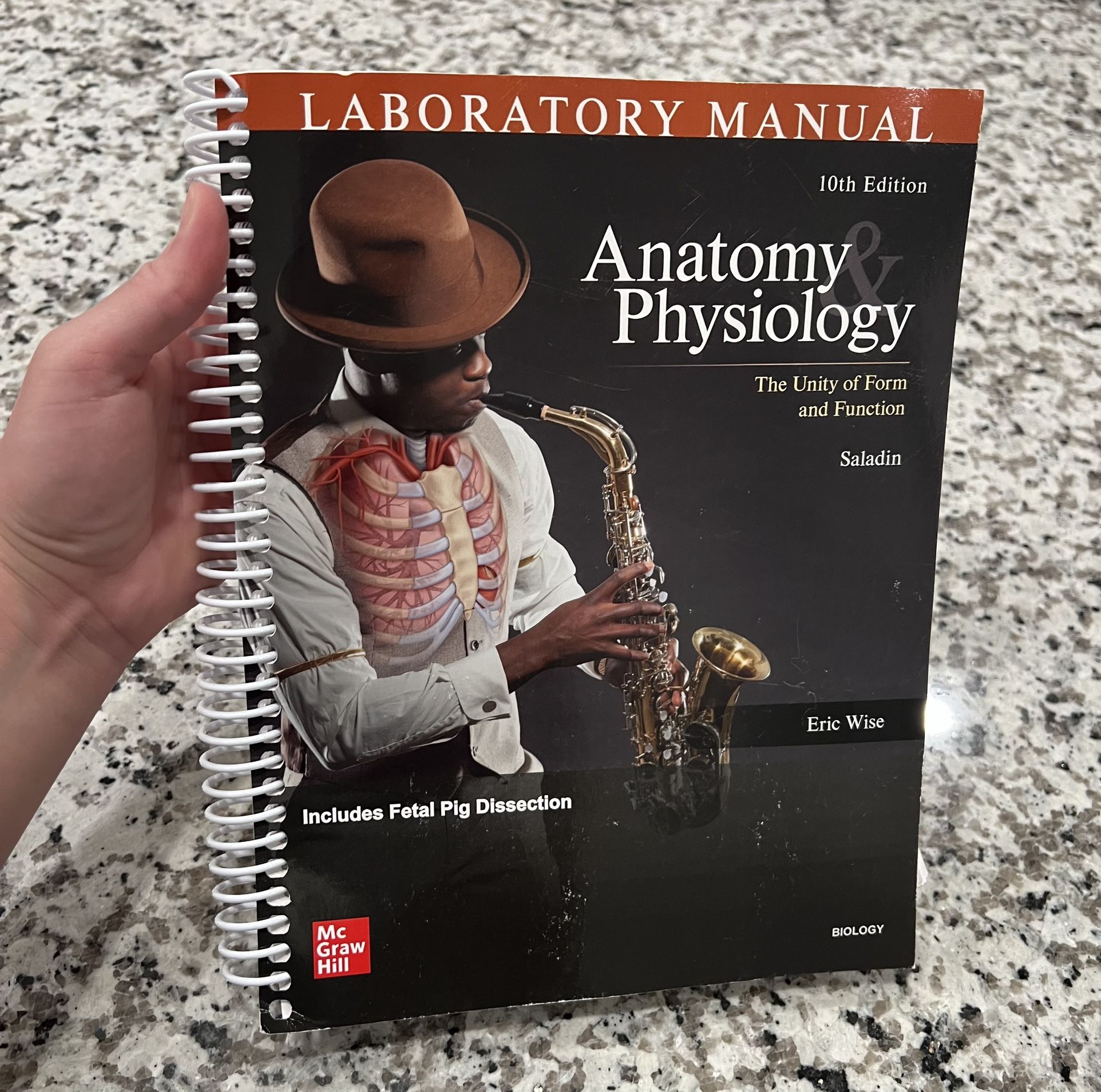 Anatomy & Physiology Laboratory Manual Textbook 