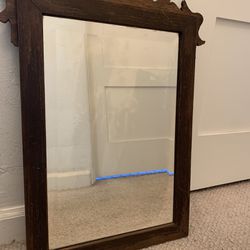 Antique Wall Mirror -solid and detailed 
