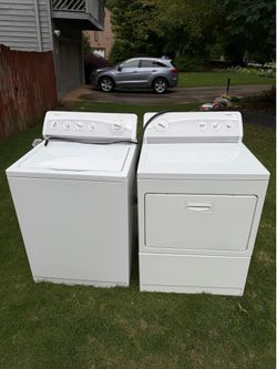 Electric Kenmore Washer and Dryer Set