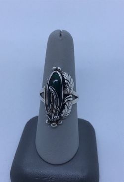 Designer George Navajo NAKAI Sterling Ring Estate Jewelry