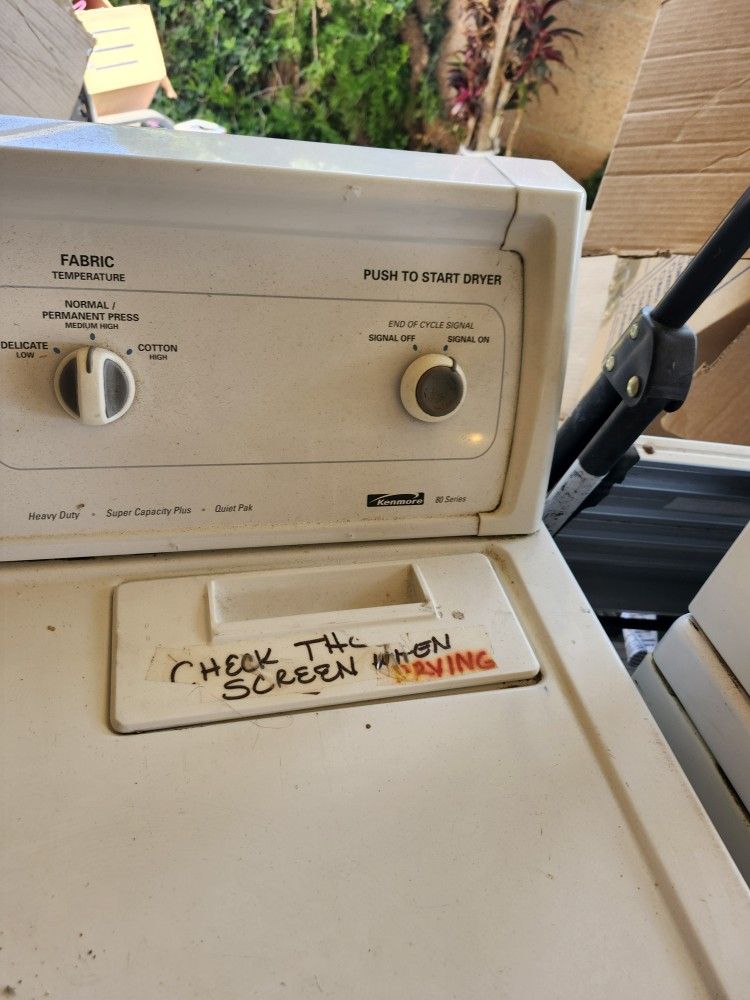Washer & GAS Dryer