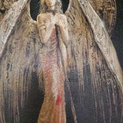 Gothic ANGEL wall Portrait