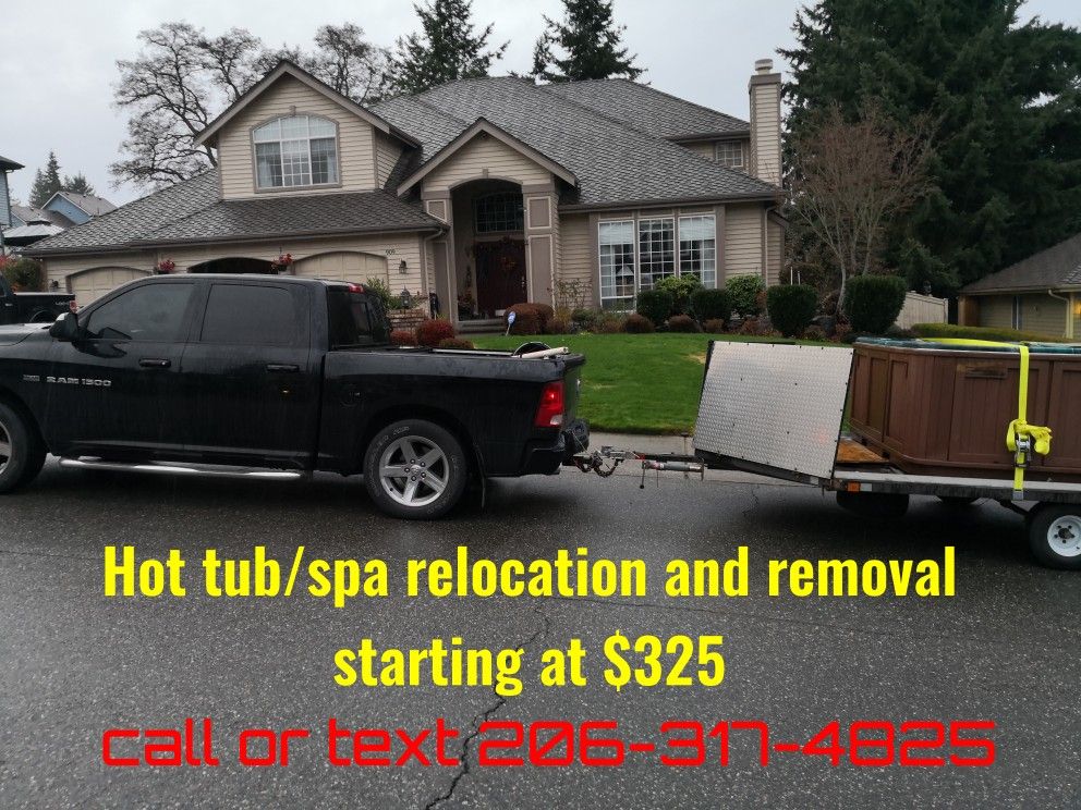 Hot tub mover