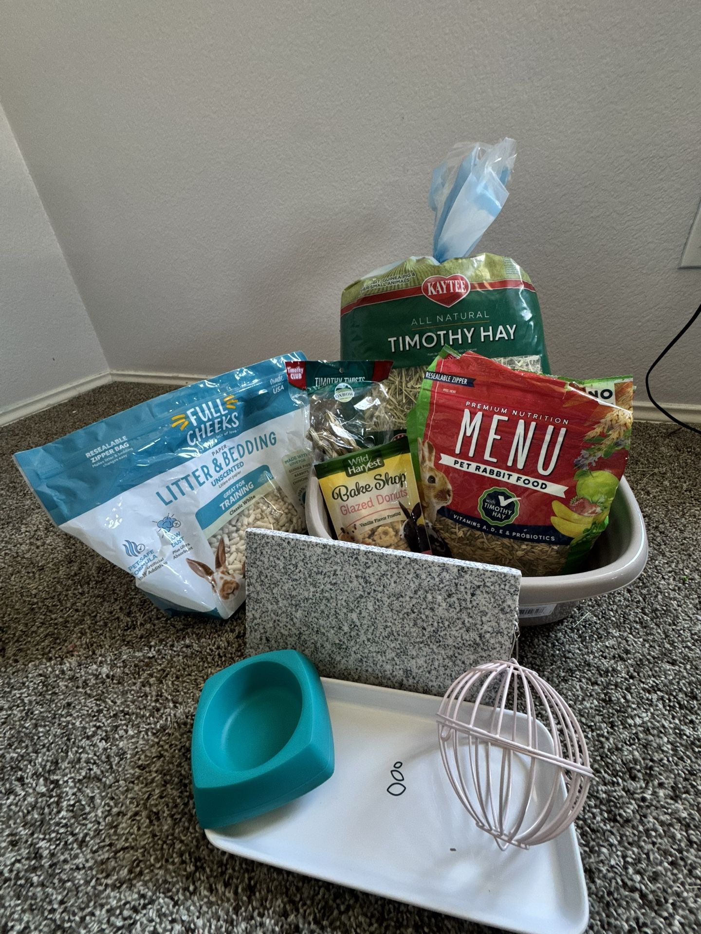 Bunny supplies