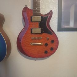 Orange Electric Washburn Guitar