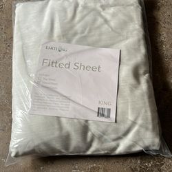 (NEW) Earthing brand -  Fitted Sheet, Full