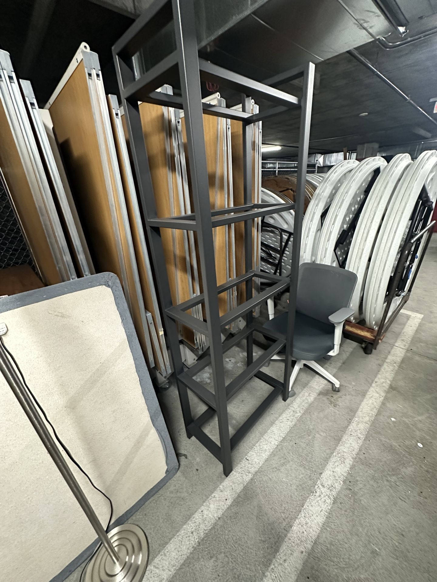 Black Glass Book Shelve 