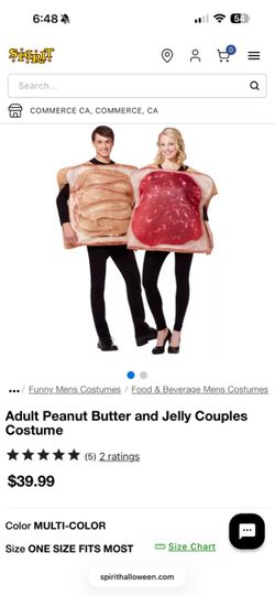 Couples costume