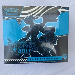 Pokémon Scarlet & Violet Black Bolt Elite Trainer 