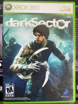 Dark Sector - Microsoft XBOX (contact info removed) w / manual