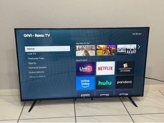 Onn 50” UHD 4K Roku Smart TV