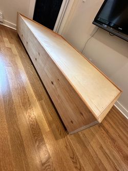 Platform Single Bed with Drawers