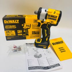 ⚡ DEWALT ATOMIC 20V MAX Brushless 1/2 in. Variable Speed Impact Wrench (Tool Only)