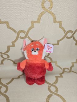 Disney/Pixar Turning Red Small Panda Mei Plush Just Play 8" Stuffed Animal  New