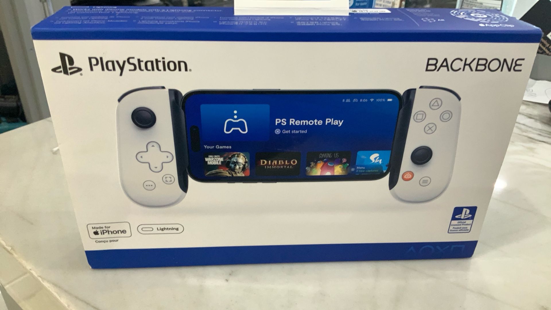 PlayStation Backbone Made For iPhone Brand New In Box