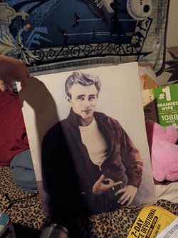 James Dean Vintage Portrait Print