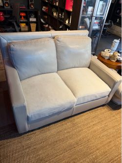 Leather Loveseat