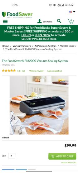 Food saver. Vacume sealing system
