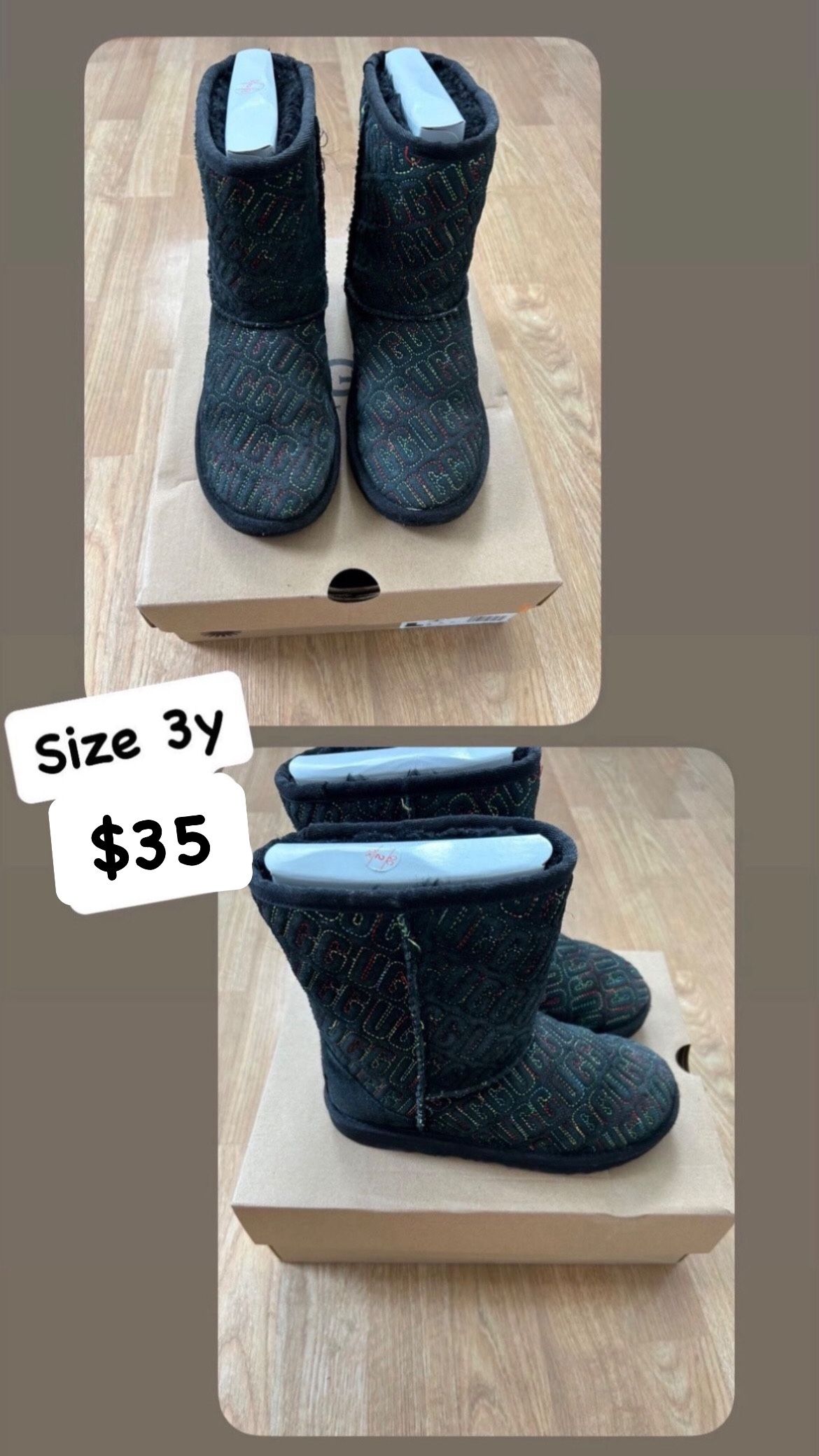 Girls Ugg Boots ( Size 3y)