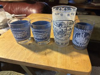 Courier And Ives Glasses 