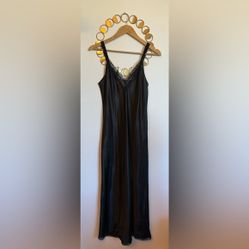 Oscar De La Renta Pink Label  Silky Nightgown Slip Adjustable Straps Womens XS