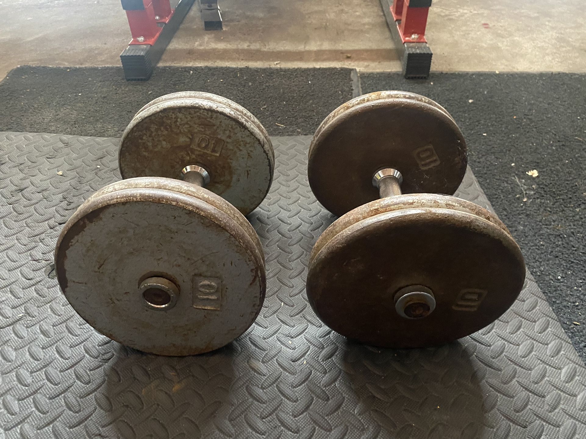 40 Pounds Dumbbells Set!