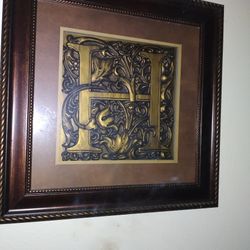 Vintage H. Wall Ornament