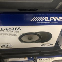 Alpine 6x9 On Sale For 49.99