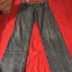 women’s  Levis 501s wide leg 