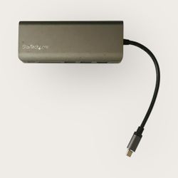 StarTech 6 In 1 USB C Multiport Adapter, USB-C Travel Dock to 4K HDMI