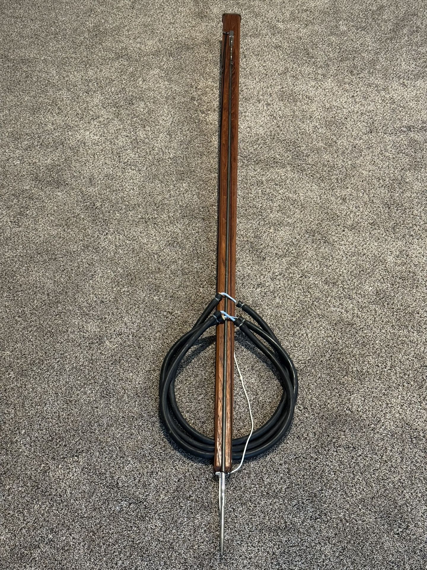 Teak Spearfishing Rig