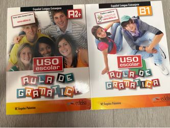 Edelsa Spanish Grammar Books – A2+ & B1 (Set of 2)