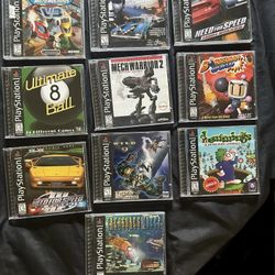 PlayStation 1 Games, $15 Each 