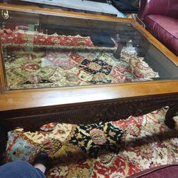 Large coffee table. 44"×58"×19" height. 