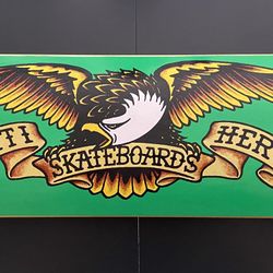Anti Hero Classic Eagle Green Skate Board 