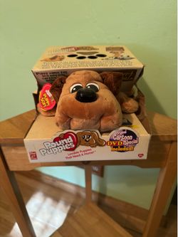 Pound Puppies plush toy with DVD