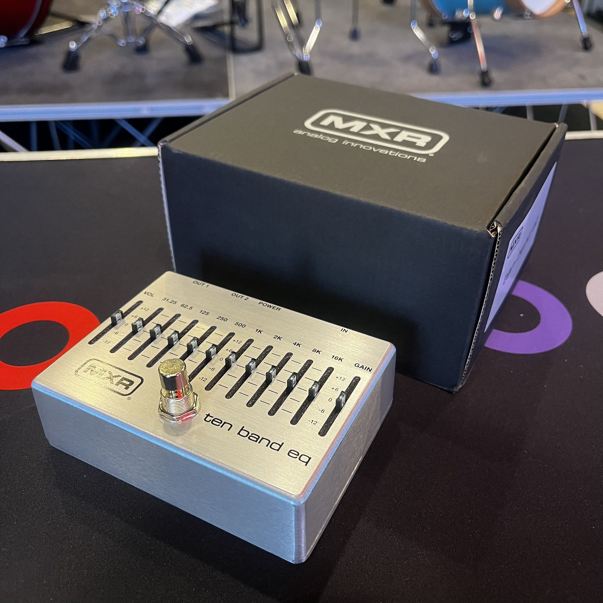 MXR M108S Ten Band EQ Effect Pedal NEW!!