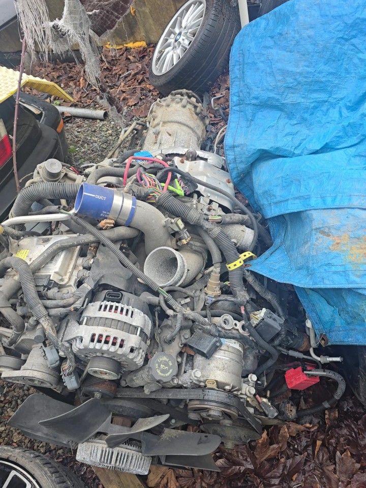 2002 Gmc 6.6 Motor And Trans 2000