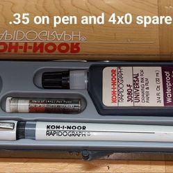 KOH-I-NOOR Radiograph Pen And Ink for artists and fine line drawing