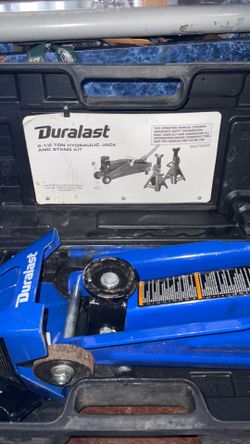 Duralast 2 Ton Jack with Stands in hard case