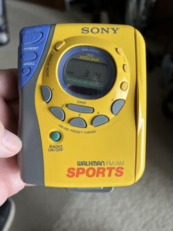 Walkman Sportsman cassette Player